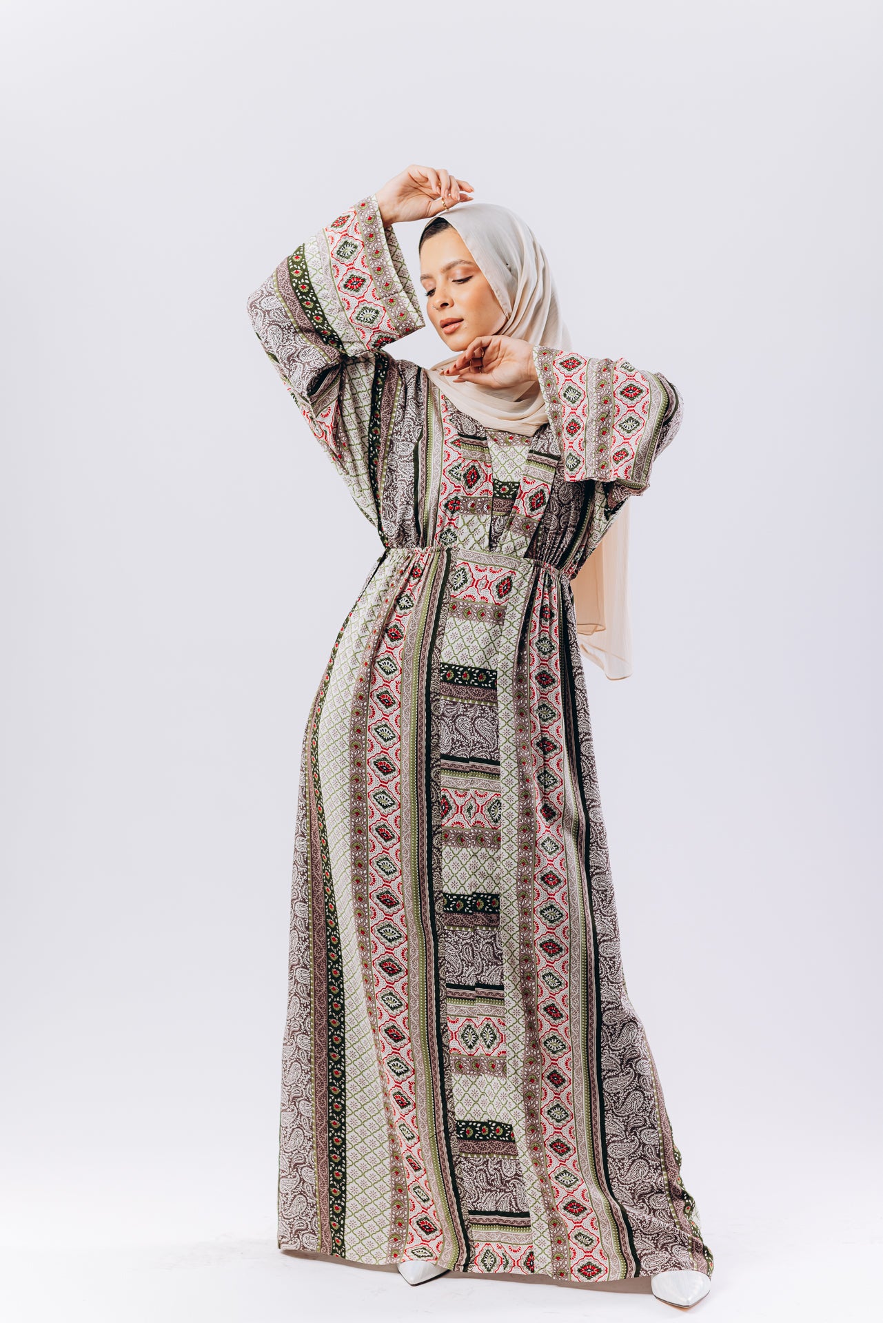 Paisley Istikbal Abaya