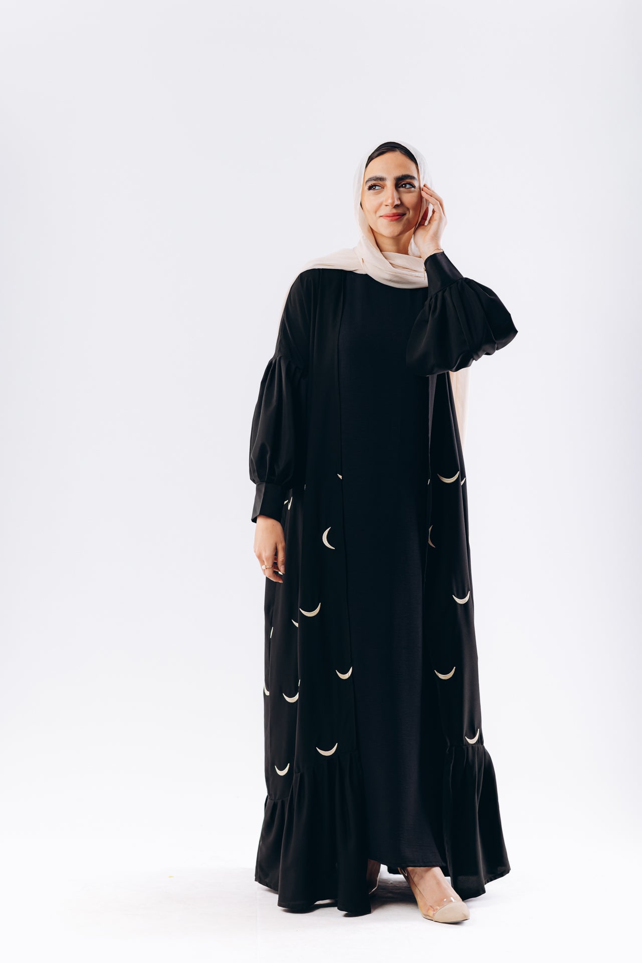 Crescent Abaya