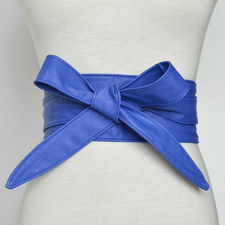 Bow blue Belt
