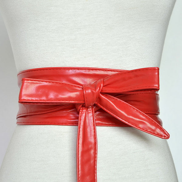 Bow red Belt